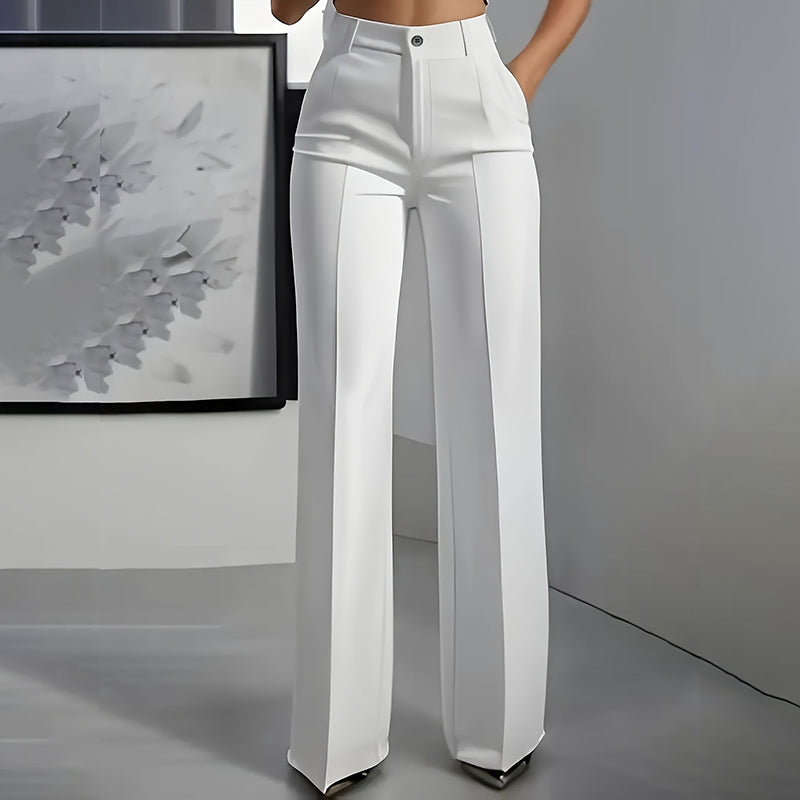 ⌛ Solo quedan 3 días: ¡50 % de descuento! ⏰Pantalones de traje de mujer de cintura alta
