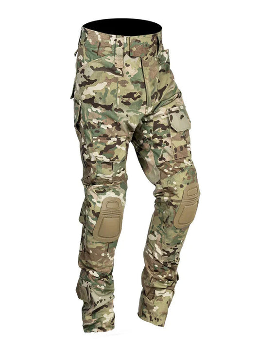 👖👖Pantalones cargo tácticos para hombre con rodilleras integradas: diseñados para ofrecer movilidad, durabilidad y almacenamiento apto para misiones.