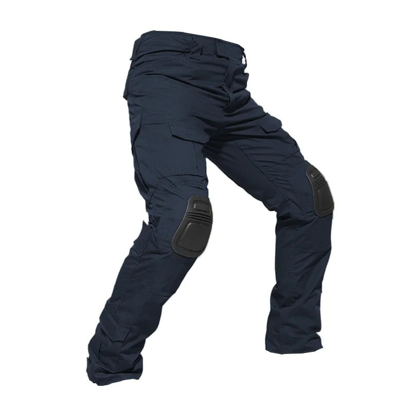 👖👖Pantalones cargo tácticos para hombre con rodilleras integradas: diseñados para ofrecer movilidad, durabilidad y almacenamiento apto para misiones.