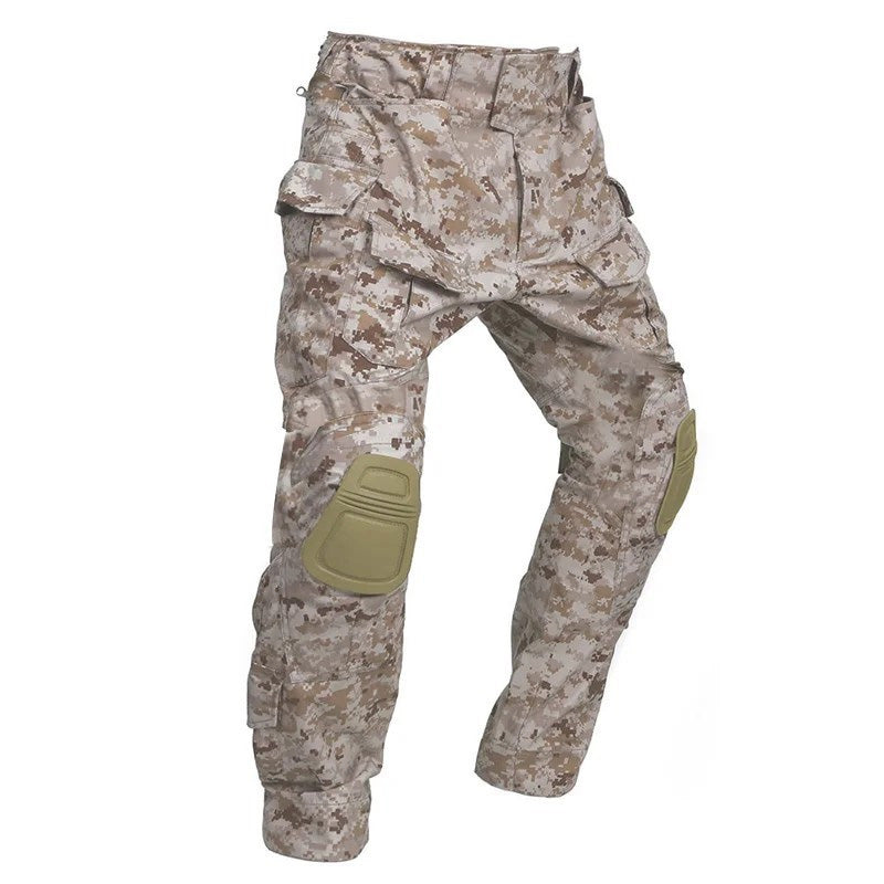 👖👖Pantalones cargo tácticos para hombre con rodilleras integradas: diseñados para ofrecer movilidad, durabilidad y almacenamiento apto para misiones.