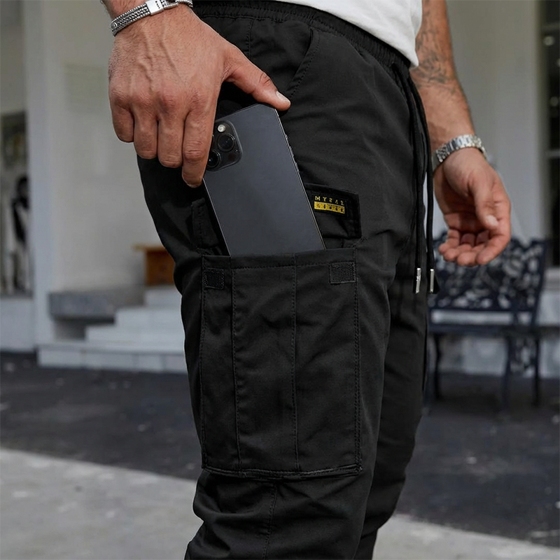 🌞 Novedades de verano: ¡ahorra hasta un 50 % ahora! 💰 Pantalones cargo informales para hombre con cordón
