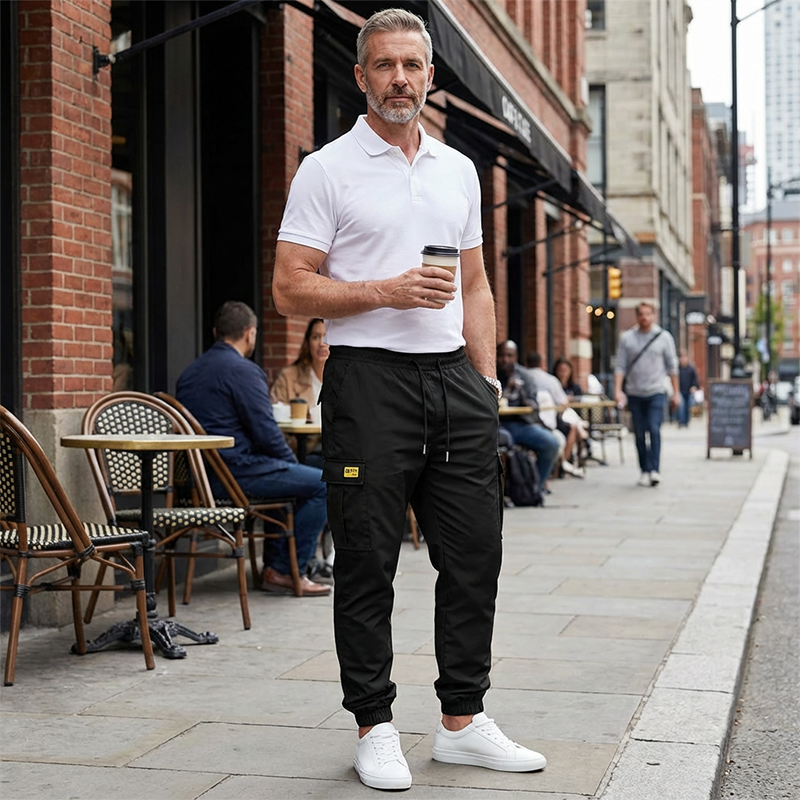 🌞 Novedades de verano: ¡ahorra hasta un 50 % ahora! 💰 Pantalones cargo informales para hombre con cordón