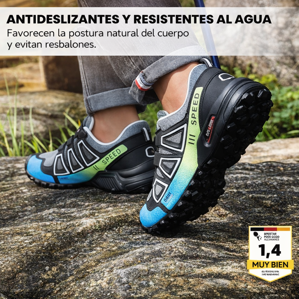 OrtoTrekking: calzado ergonómico para senderismo y trekking que alivia el dolor.