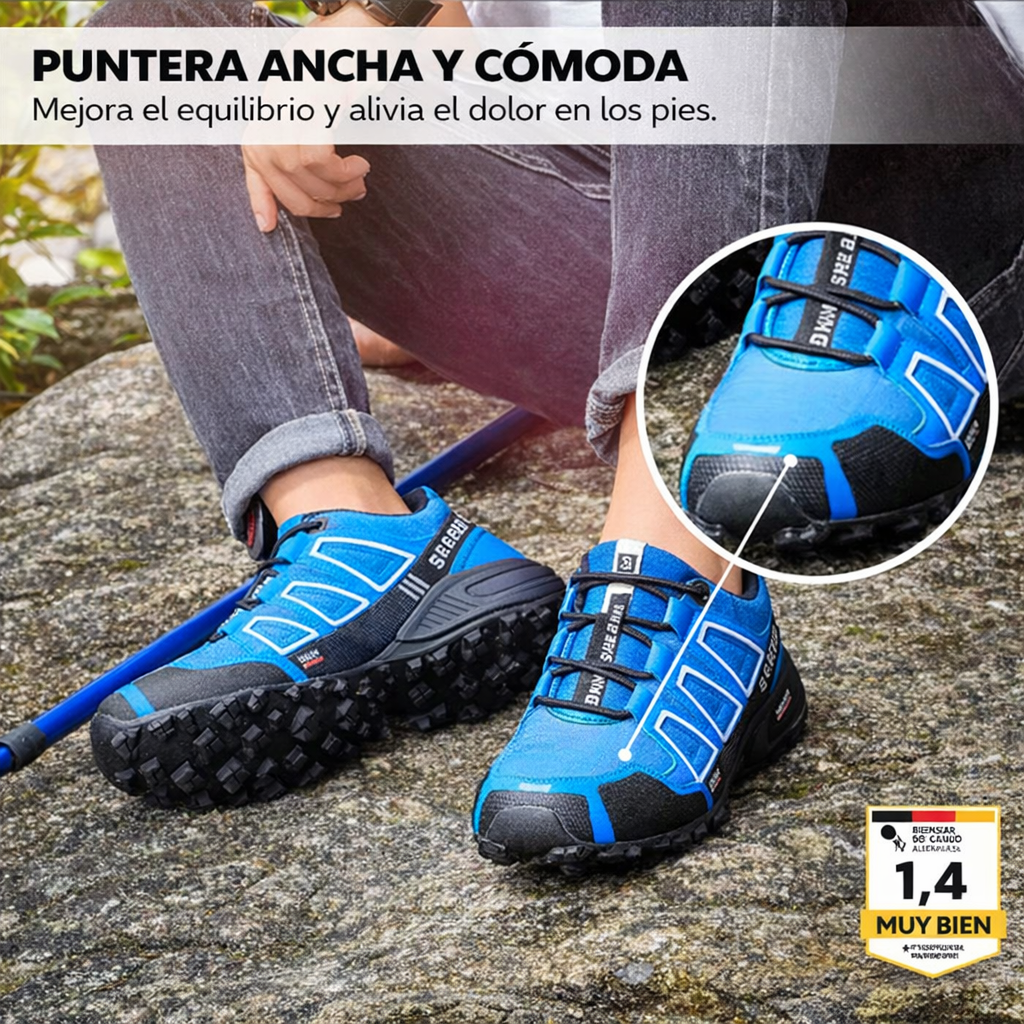 OrtoTrekking: calzado ergonómico para senderismo y trekking que alivia el dolor.