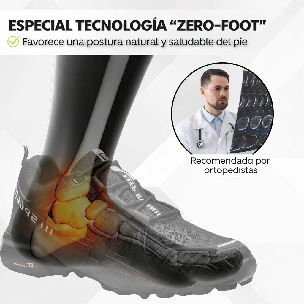 OrtoTrekking: calzado ergonómico para senderismo y trekking que alivia el dolor.