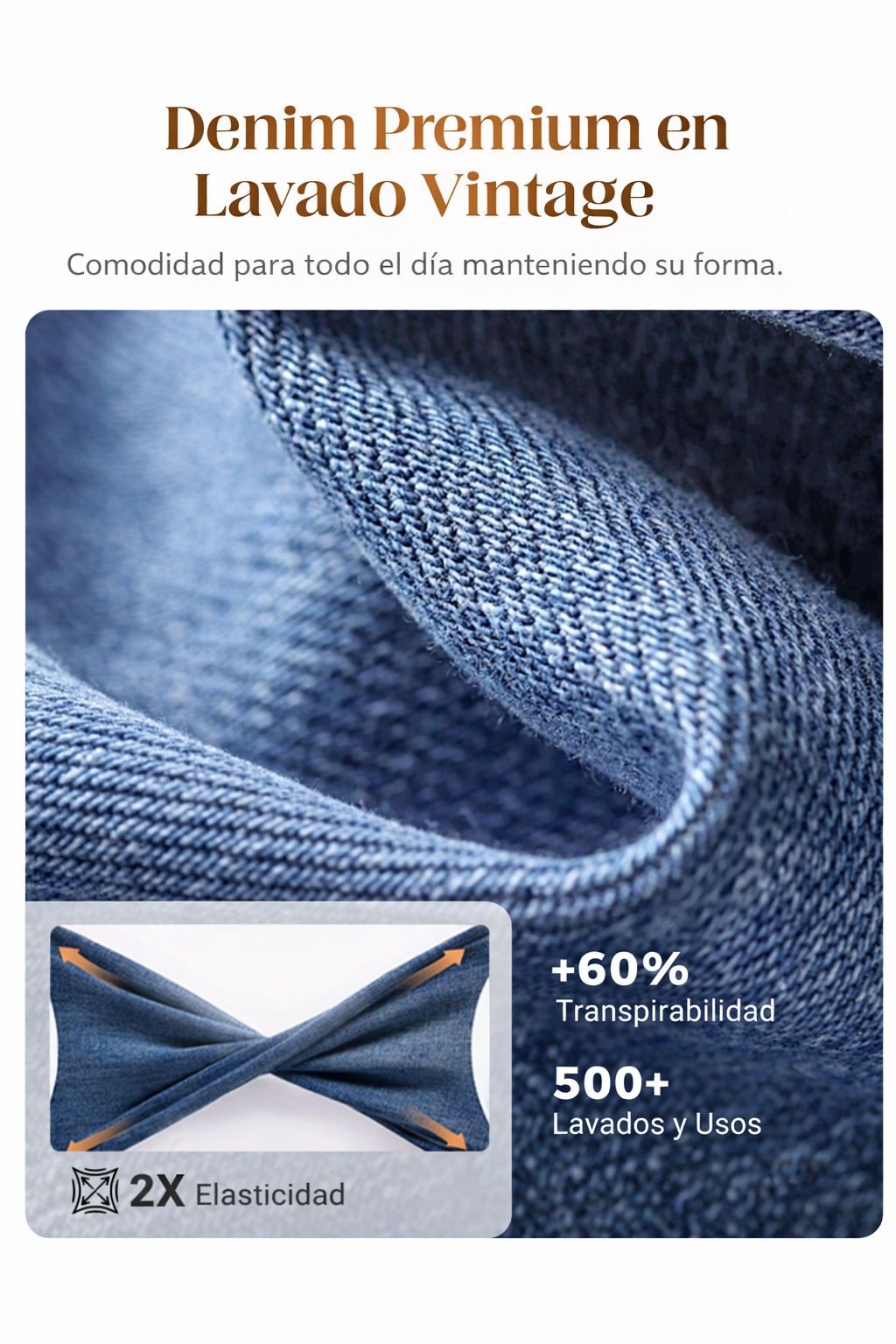 Vaqueros retro rectos y cropped para mujer