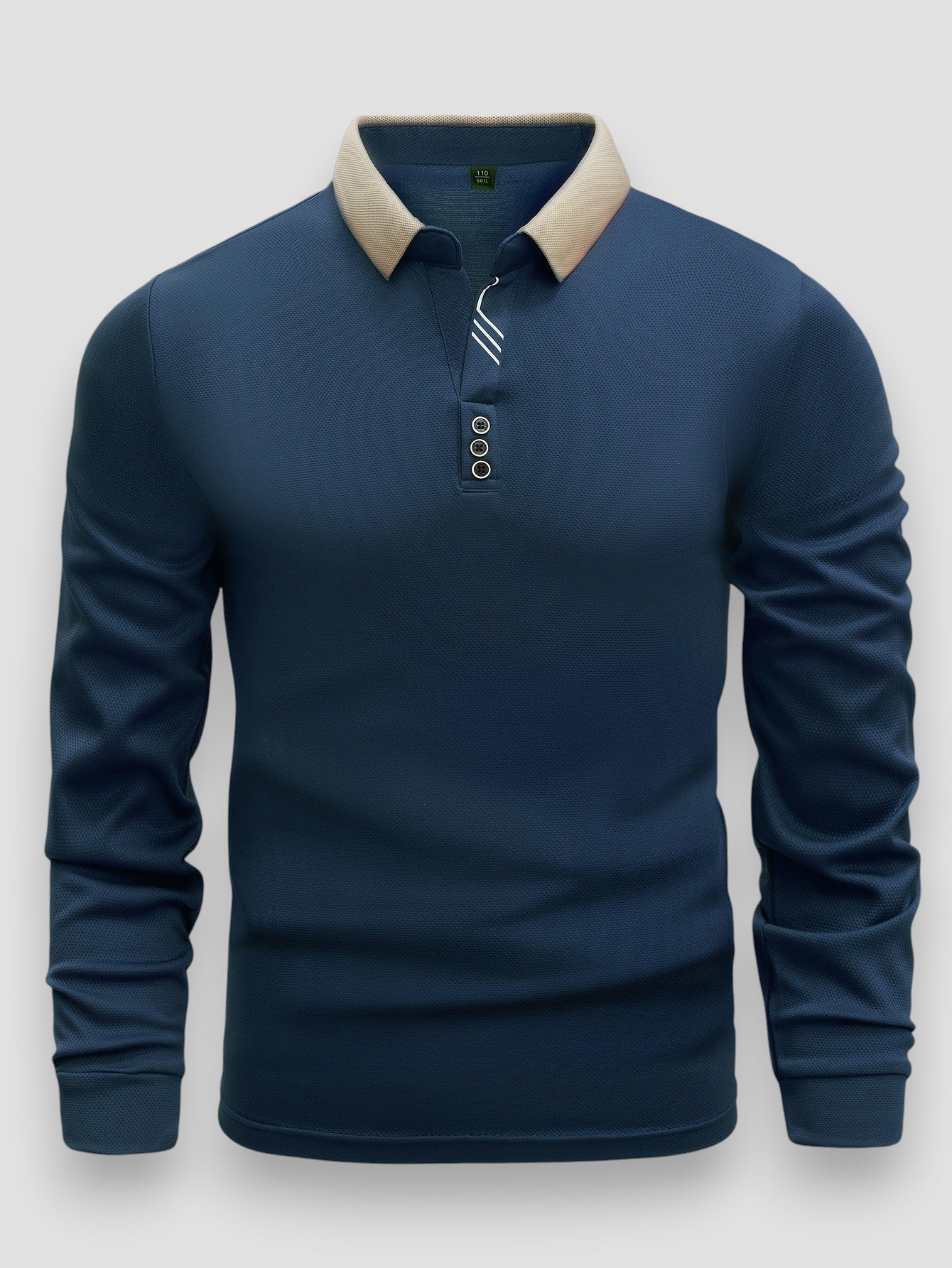 MARTINA SOLER | POLO DE MANGA LARGA PARA HOMBRE