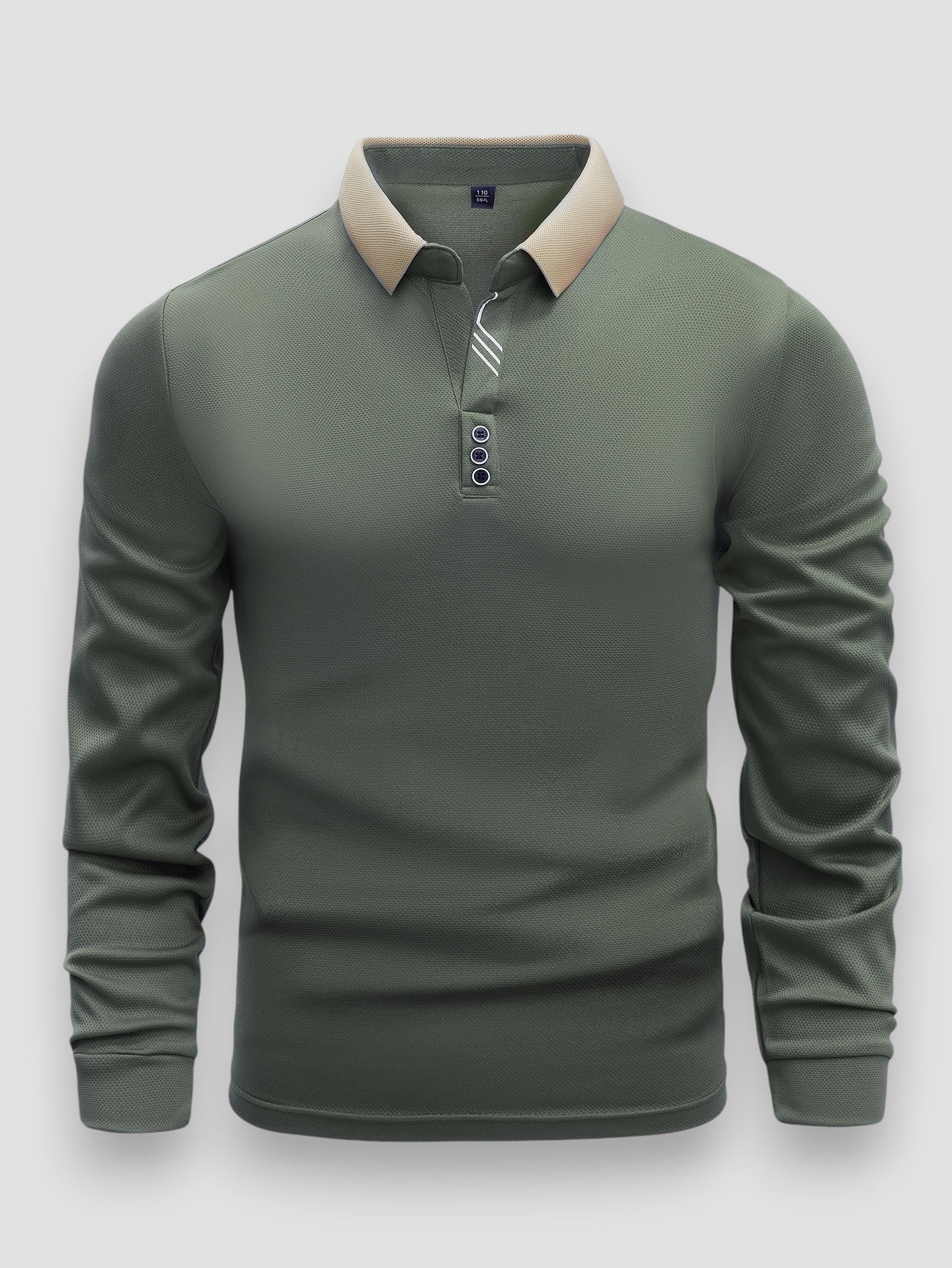 MARTINA SOLER | POLO DE MANGA LARGA PARA HOMBRE