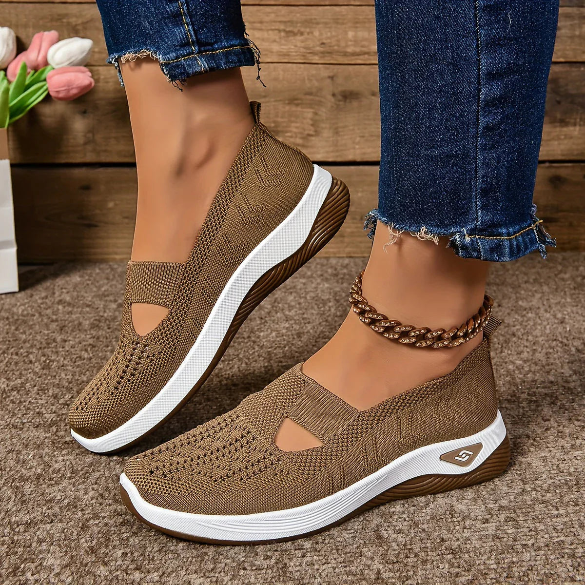 Zapatos ortopédicos antideslizantes