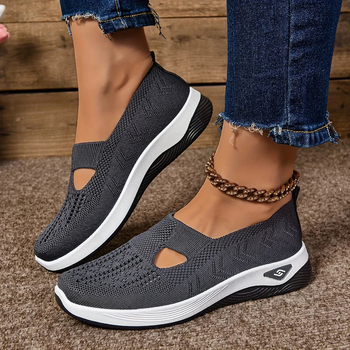 Zapatos ortopédicos antideslizantes
